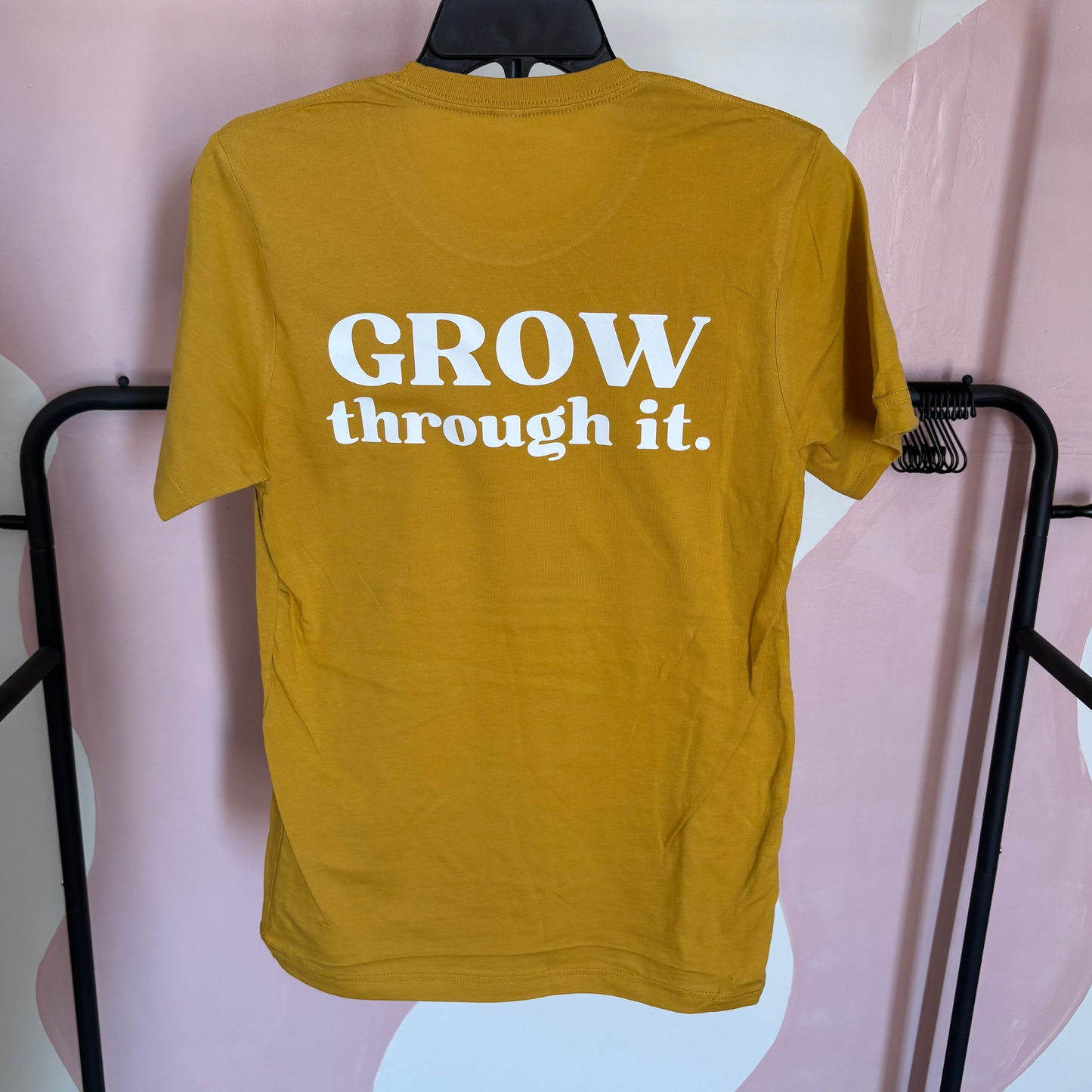 trust the process tee - golden yellow (preorder)