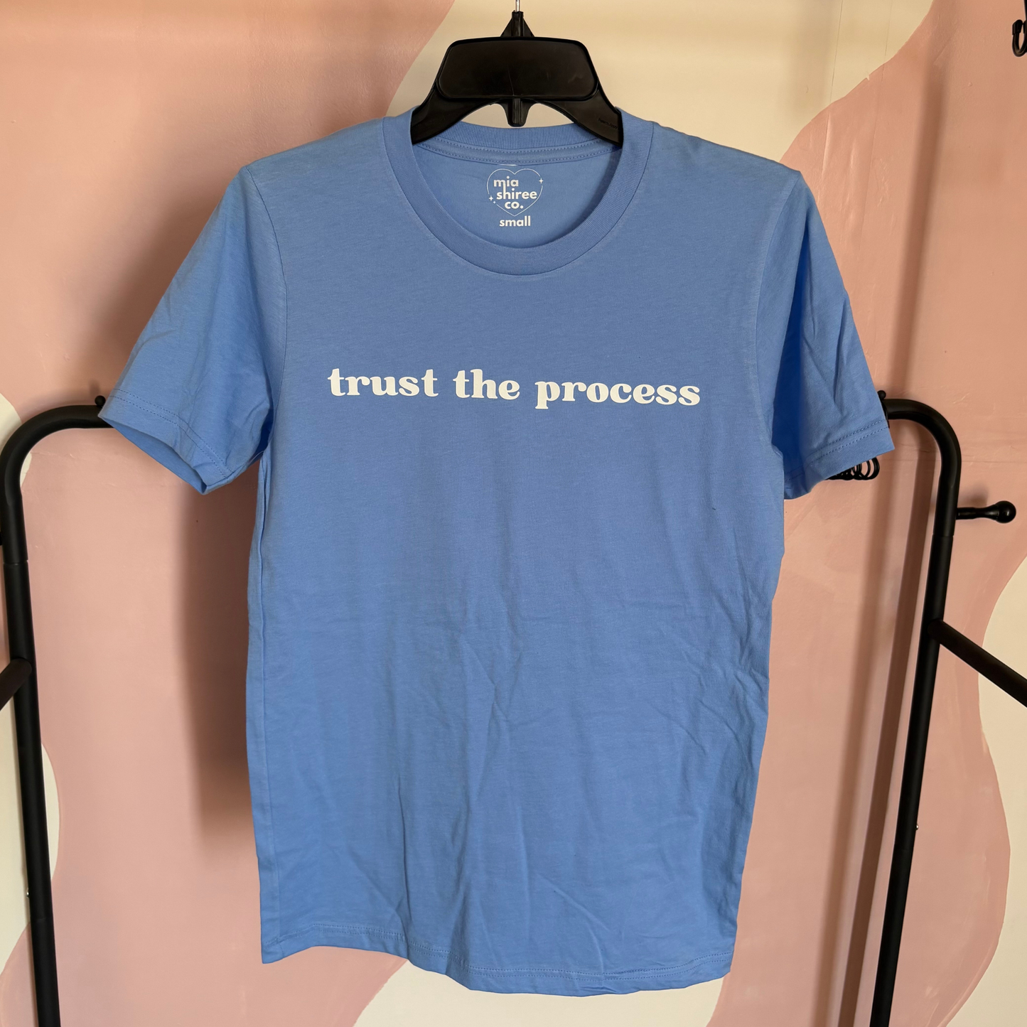 trust the process tee - light blue (preorder)
