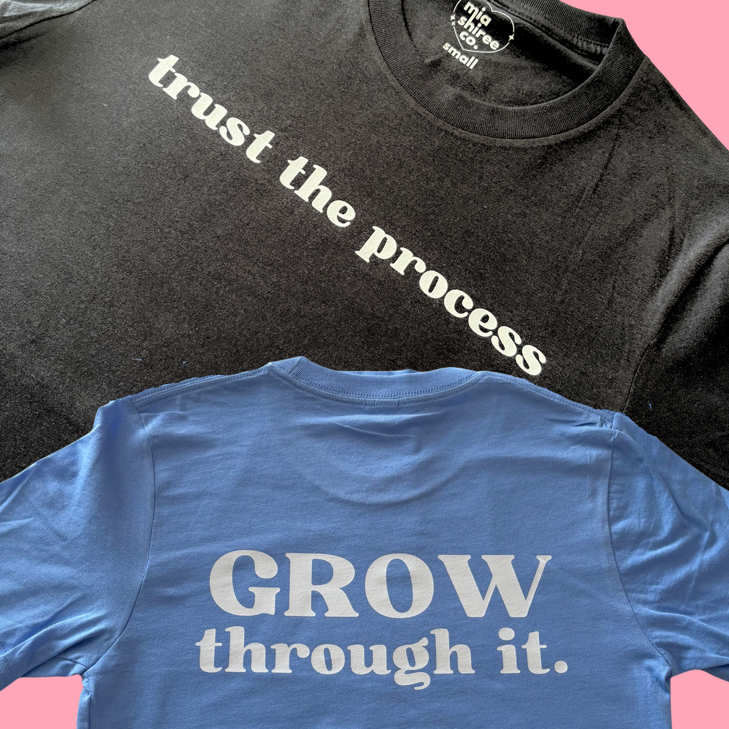 trust the process tee - black (preorder)